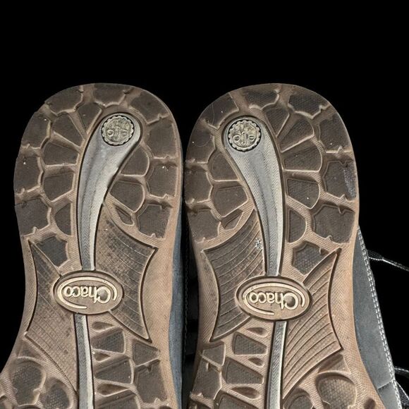 Chaco Kanarra 2.0 Grey Lace Up Walking Sneakers Sz 10 - Picture 6 of 7